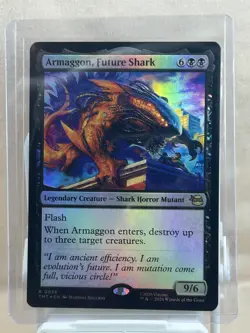 Teenage Mutant Ninja Turtles, Armaggon, Future Shark - Foil MTG - Image 1