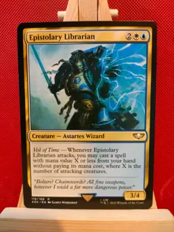 Epistolary Librarian - Warhammer 40,000 (40k) - Rare - NM (See pics) MTG - Image 1