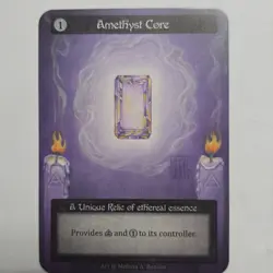 Sorcery: Contested Realm Amethyst Core - ALPHA Unique Non Foil - Image 1