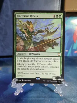 Wolverine Riders Commander: Kaldheim Regular NM - Image 1