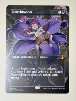 Bitterblossom (WOT 0072) - English - MTG Wilds of Eldraine: Enchanting Tales - Image 1