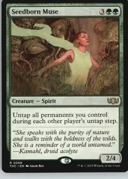 Seedborn Muse 268 Rare Commander: Tarkir: Dragonstorm Magic: The Gathering NM - Image 1