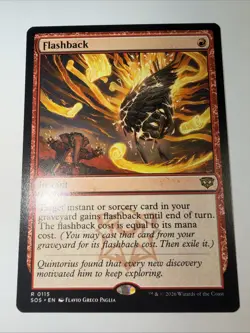 Wizards of the Coast Flashback Instant Rare 0115 Red Strixhaven English - Image 2