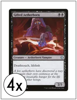 4x Gifted Aetherborn, Magic the Gathering, MTG NM - Image 1
