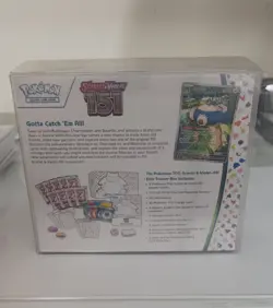 Pokemon TCG Scarlet & Violet 151 Elite Trainer Box SEALED ETB + plastic box - Image 2