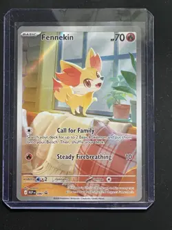Pokemon TCG: Fennekin (080) [MEP] Promo English NM - Image 1