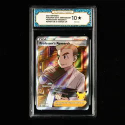 TQG 10 PRISTINE 2021 Pokemon 25th ENG Professor's Research #SWSH-CB D 024/025 UR - Image 2