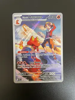 Pokemon Ethan's Magcargo 222/217 Illustration Rare - Ascended Heroes (ASC) - NM - Image 1