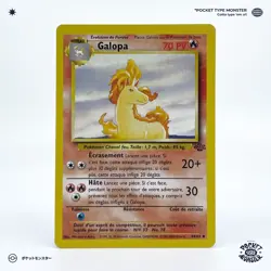 GALOPA 44/64 Jungle Edition 2 ED2 VF FR Carte Pokemon - Image 2