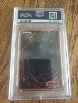 2002 Yu-Gi-Oh LOB-018 Firegrass Legend Of Blue Eyes 1st Edition PSA Mint 9 - Image 2