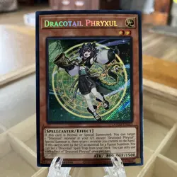 Dracotail Phryxul - DOOD-EN023 ( Secret Rare) 1st Ed - NM - YU-GI-OH! - Image 1