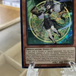 Dracotail Phryxul - DOOD-EN023 ( Secret Rare) 1st Ed - NM - YU-GI-OH! - Image 4