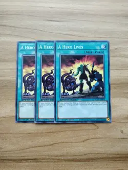 Yu-Gi-Oh! - A Hero Lives 3X - Full Playset Of Cards - SGX2-ENA16 - Image 4