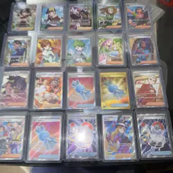 Lot of 20 full art Pokemon Trainer cards - Image 1