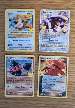 Pokemon TCG Celebrations Bundle X4 cards - Image 1