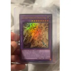 Yu-Gi-Oh! Secreterion Dragon Duelist's Advance 1st Ed Fusion Card - Image 1