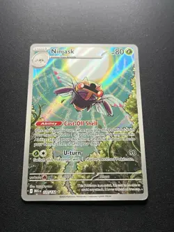 Pokemon TCG Ninjask Illustration Rare Card #137/132 Mega Evolutions - Image 1