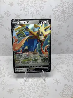 Zacian V SWSH018 SWSH: Sword & Shield Promo Cards Holo - Image 1