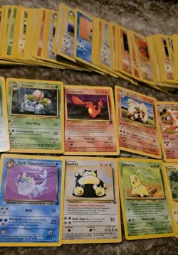Vintage Pokemon Card Lot 150+ Bulk Lot WOTC, NO ENERGY NO TRAINER NO HOLOS - Image 4
