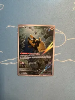 Relicanth 173/162 SV05: Temporal Forces Illustration Rare Holo Card - Image 1
