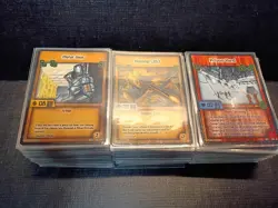 Cyberpunk 2020 CCG Rare Chrome Card Lot Full Set minus 2 Set of 297 - Image 1