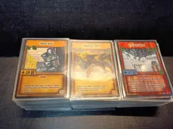 Cyberpunk 2020 CCG Rare Chrome Card Lot Full Set minus 2 Set of 297 - Image 2