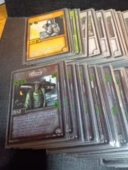 Cyberpunk 2020 CCG Rare Chrome Card Lot Full Set minus 2 Set of 297 - Image 4