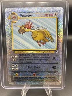 Pokemon TCG Fearow Legendary Collection Reverse Holo Uncommon Card 42/110 - Image 1