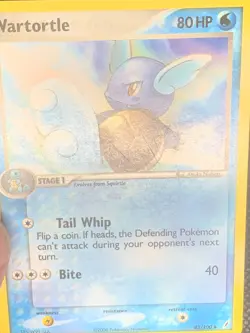 Wartortle 43/100 Uncommon - ex Crystal Guardians Pokemon Card - LP - Image 2