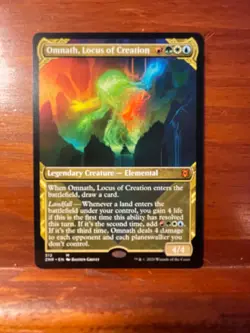 Omnath, Locus of Creation Showcase x1 ZNR Pack Fresh Never Played FREE SHIPPING - Image 1