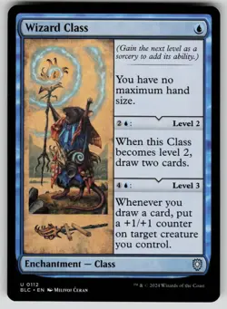 Wizard Class Normal U Commander: Bloomburrow 112 NM - Image 1