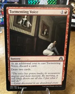 MTG Tormenting Voice Shadows over Innistrad Magic #186 Magic The Gathering - Image 1