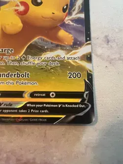 Pikachu V SWSH061 SWSH: Sword & Shield Promo Cards Holo Pokemon TCG LP - Image 4