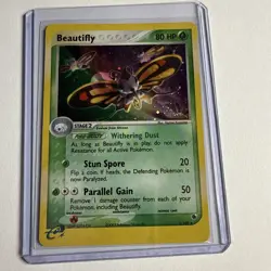 Beautifly 2/109 Holo Rare Ruby & Sapphire Pokemon - Image 1