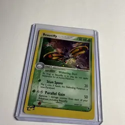 Beautifly 2/109 Holo Rare Ruby & Sapphire Pokemon - Image 2