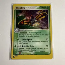 Beautifly 2/109 Holo Rare Ruby & Sapphire Pokemon - Image 3