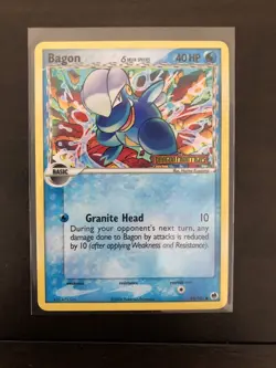 2006 Bagon Pokemon Ex Dragon Frontiers RARE HOLO EXCELLENT CONDITION - Image 1