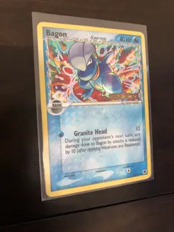 2006 Bagon Pokemon Ex Dragon Frontiers RARE HOLO EXCELLENT CONDITION - Image 3