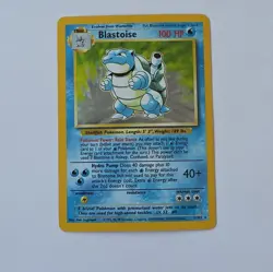 Wizards of the Coast Pokemon TCG Blastoise 2/102 Base Set Holo Rare Eng 1999 - Image 1