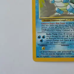 Wizards of the Coast Pokemon TCG Blastoise 2/102 Base Set Holo Rare Eng 1999 - Image 4