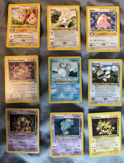 9 Card Black Star promo Vintage Pokemon - Condition Varies - Very Nice Overall - Image 1
