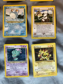 9 Card Black Star promo Vintage Pokemon - Condition Varies - Very Nice Overall - Image 5