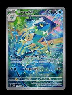 Frogadier Pokemon Chaos Rising Illustration Rare 089/086 - Image 1