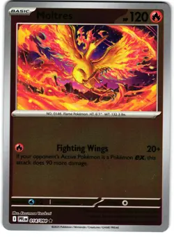 Moltres [Reverse Holo] 14/94 Pokemon ME: Phantasmal Flames - Image 1