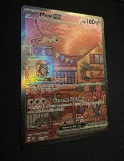 Pokemon 151 UPC - Mew 53 - Metal Mew 205 - Mewtwo 52 Promo Card Set - Image 3