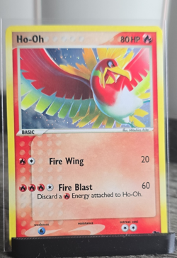 Pokemon 2007 Ho-Oh POP Series 5 001/017 Rare Holo 80 HP Basic EN - Image 1
