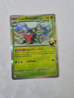 Cynthia's Roserade 008/182 Rare Destined Rivals Pokemon Holo Near Mint - Image 1