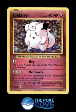 Clefairy 63/108 | Evolutions Holo | Pokemon Rare Holo | LP - Image 1