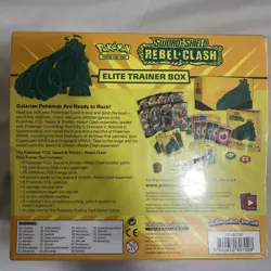 Pokemon TCG Rebel Clash Elite Trainer Box Factory Sealed English - Image 3