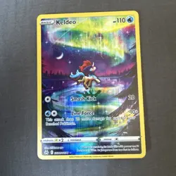Pokemon TCG Keldeo GG07/GG70 Crown Zenith Galarian Gallery Full Art Rare - Image 1
